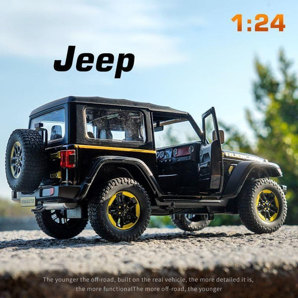 Jeep Wrangler Rubicon Trailmaster 1:24 Die-Cast Off-Road Model