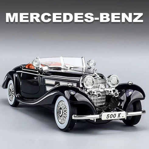 Mercedes-Benz 500K Heritage Roadster Die-Cast Luxury Model