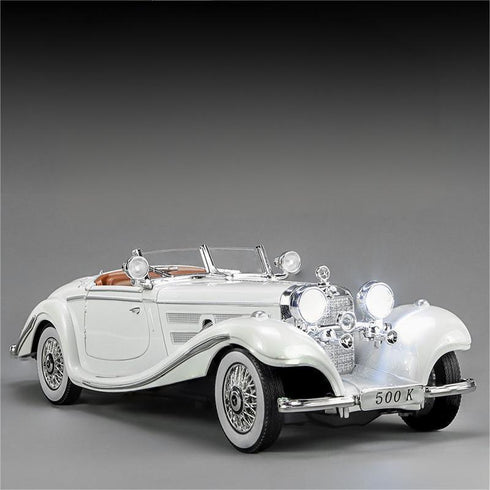 Mercedes-Benz 500K Heritage Roadster Die-Cast Luxury Model